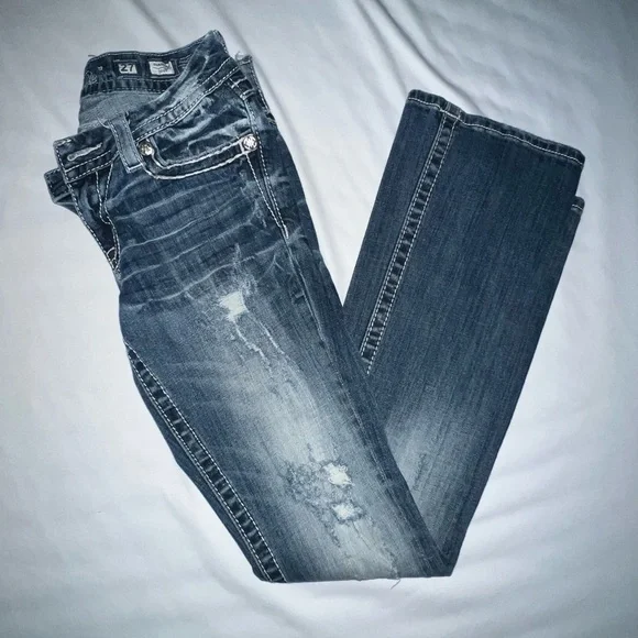 Miss Me Boot Cut Jeans - Picture 3 of 9